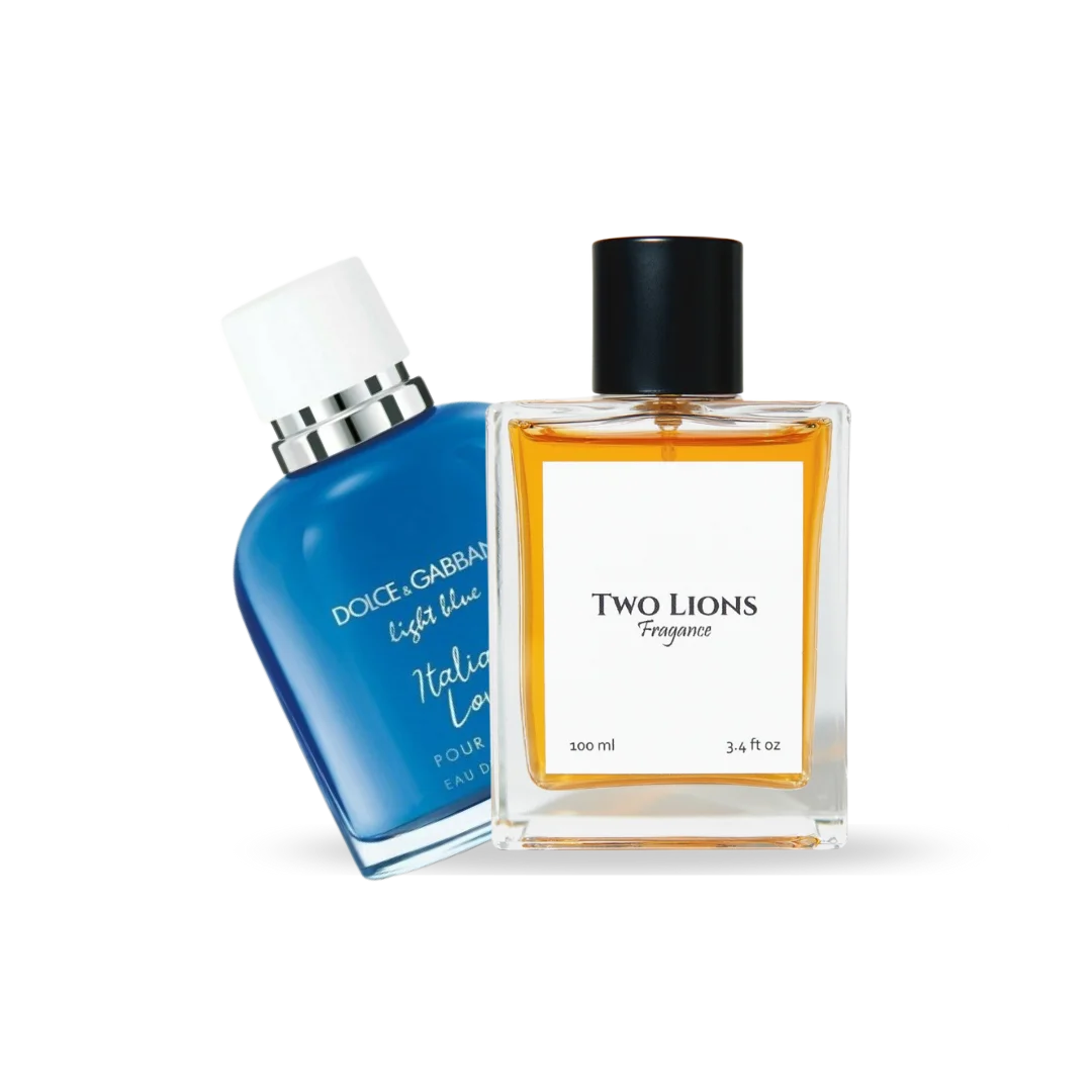 Inspirado en Light Blue Italian Love