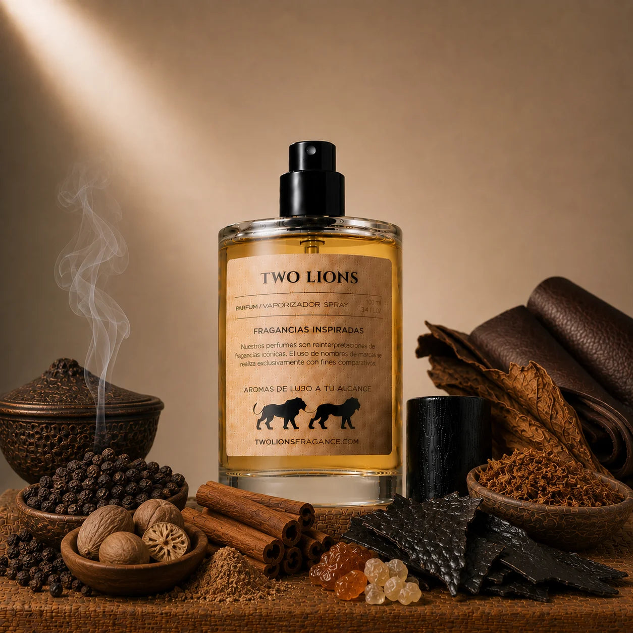 Inspirado en Spicebomb dark leather