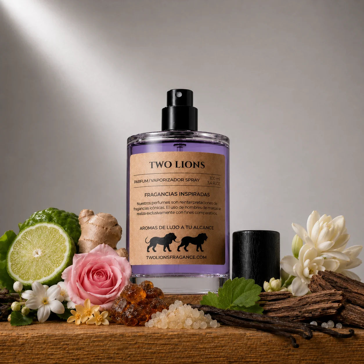 Inspirado en Amber oud ultraviolet