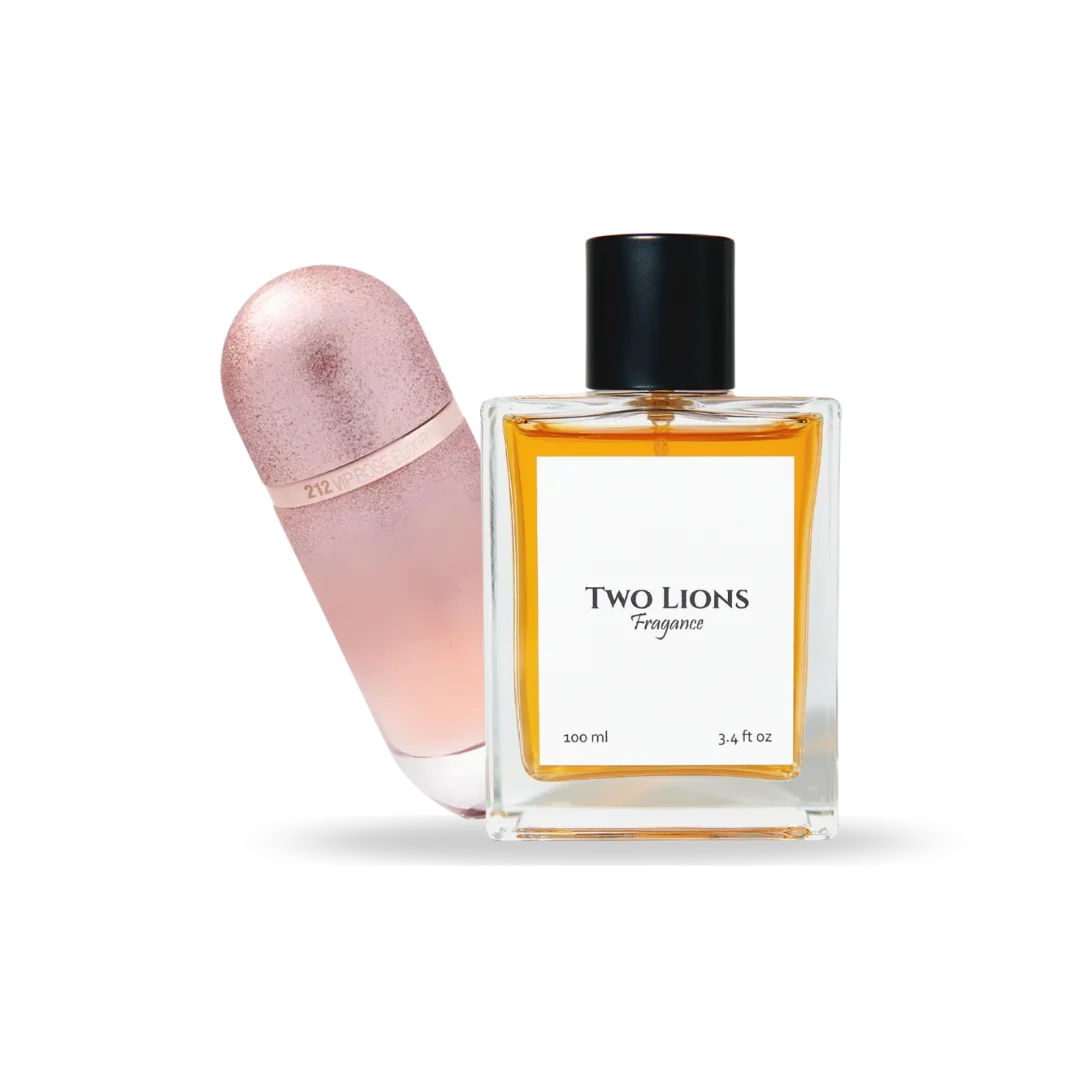 Inspirado en 212 Vip Rose Elixir