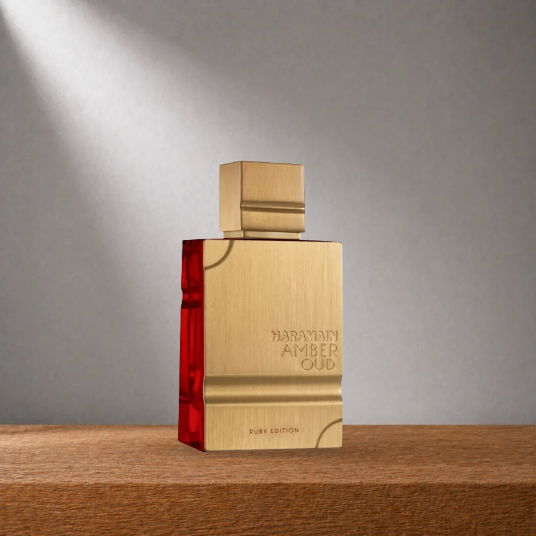 Inspirado en Amber Oud Rouge