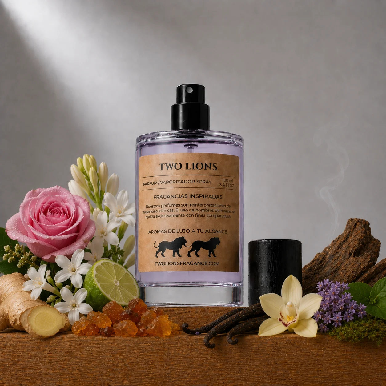 Inspirado en Amber Oud Ultra Violet