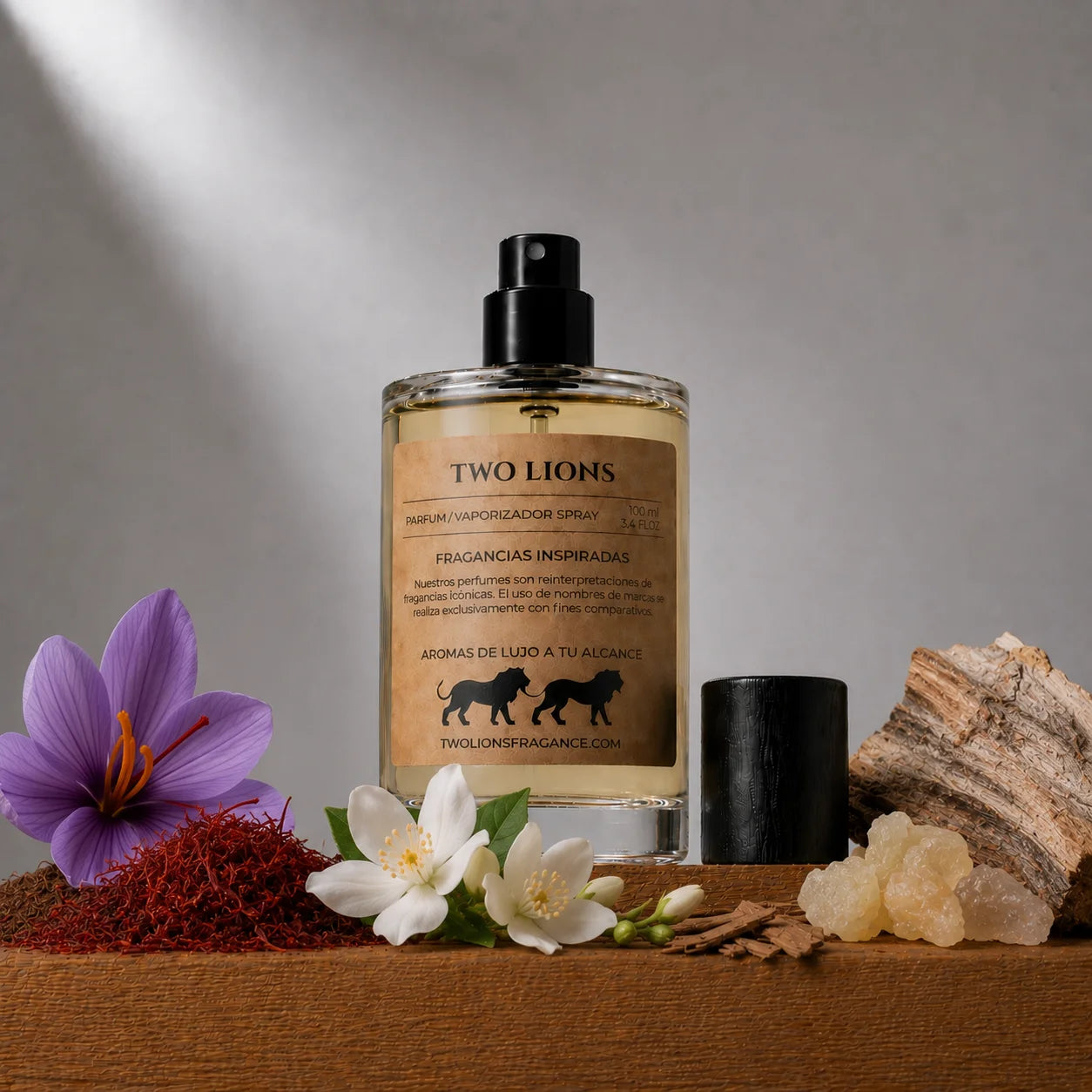 Inspirado en Amber Oud Rouge