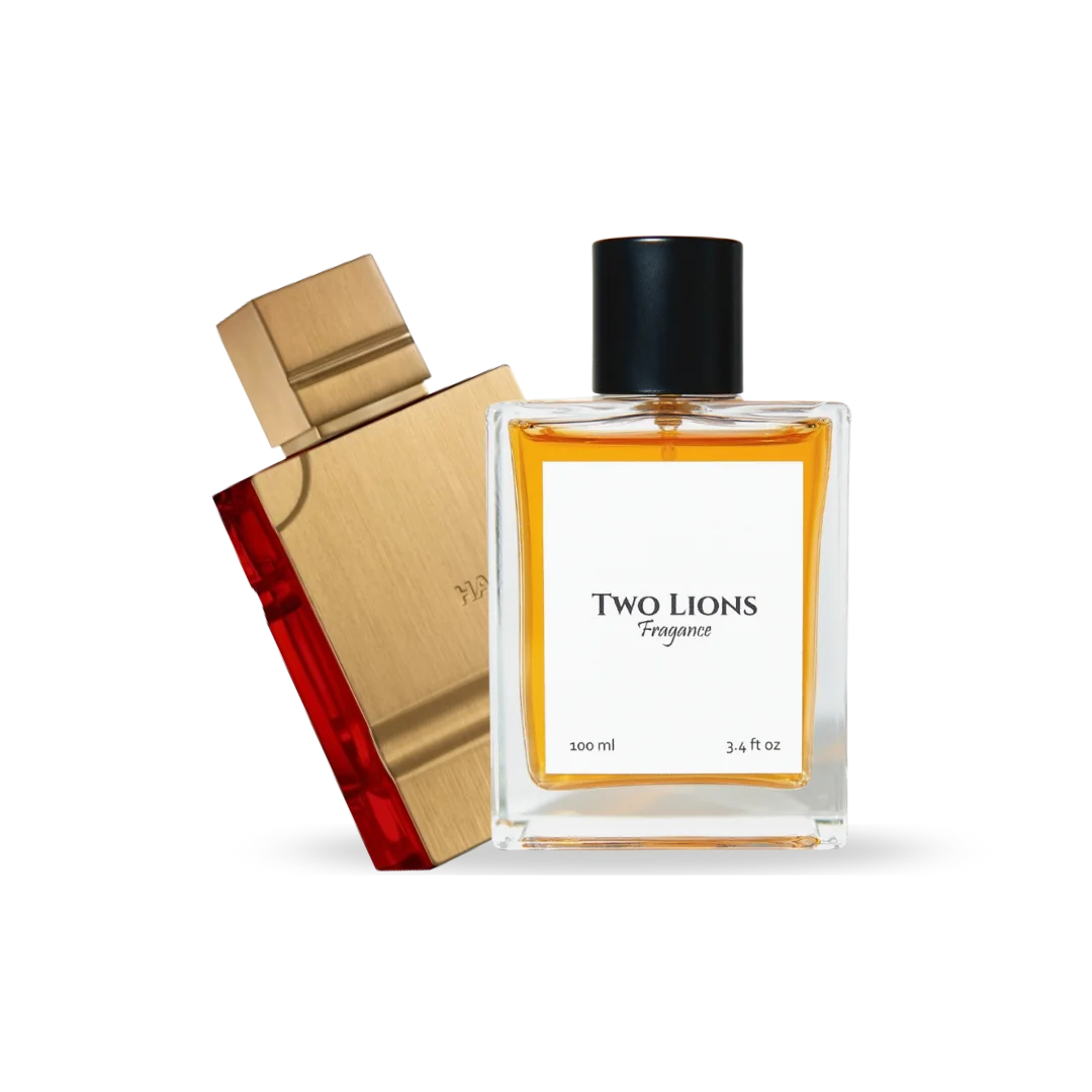 Inspirado en Amber Oud Rouge