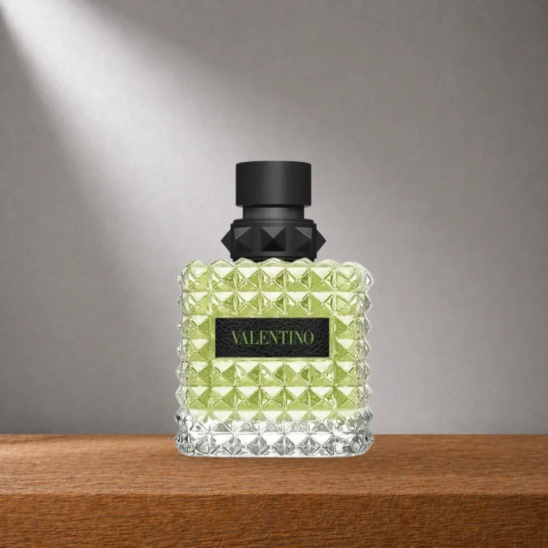 Inspirado en Donna Born In Roma Green Stravaganza